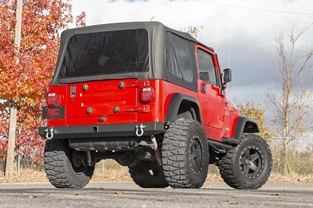 Jeep Classic Full Width Rear Bumper 87-06 Wrangler YJ/TJ
