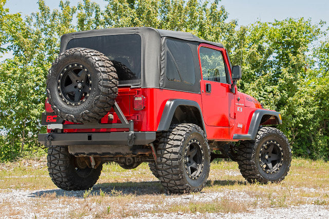 Jeep Classic Rear Bumper w/Tire Carrier 87-06 Wrangler YJ/TJ 10592A