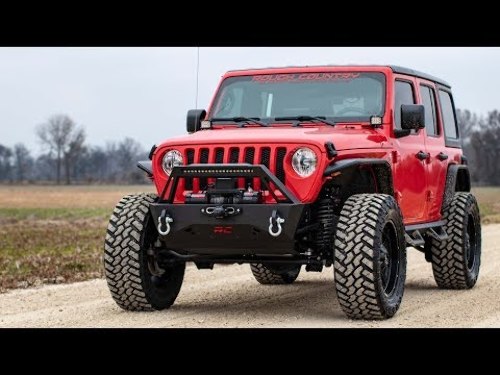 Jeep Stubby Front Trail Bumper JK, JL, Gladiator JT -3