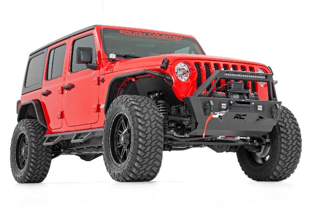 Jeep Stubby Front Trail Bumper JK, JL, Gladiator JT -5