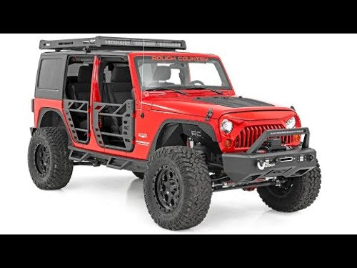 Rough Country For Jeep Roof Rack System 18-20 Wrangler JL 10612
