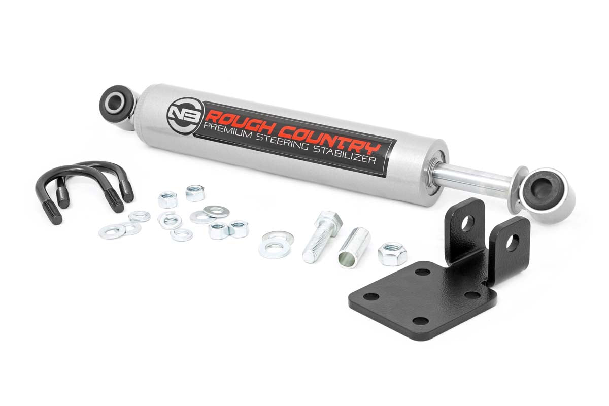 Rough Country HD Steering Upgrade Kit w/ Stabilizer Jeep XJ TJ ZJ MJ 10613