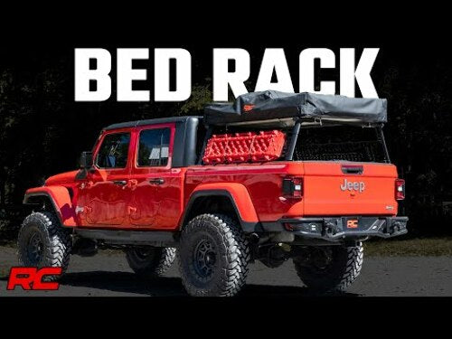Overlanding Aluminum Bed Rack Jeep Gladiator 20-23 -2