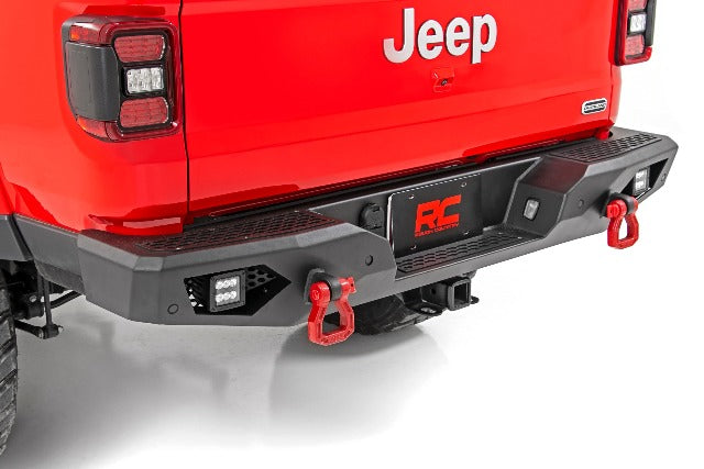 Jeep Heavy-Duty Rear LED Bumper 20-23 Gladiator 10646