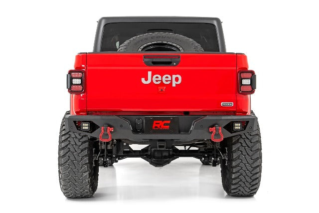 Jeep Heavy-Duty Rear LED Bumper 20-23 Gladiator 10646