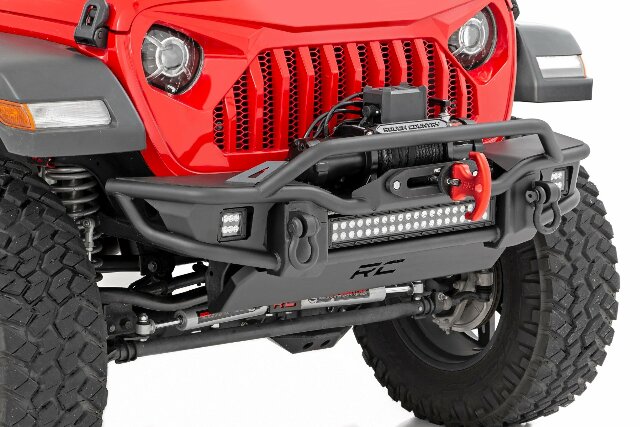 Winch Bumper Skid Plate Jeep Gladiator/Wrangler JK JL JT -1