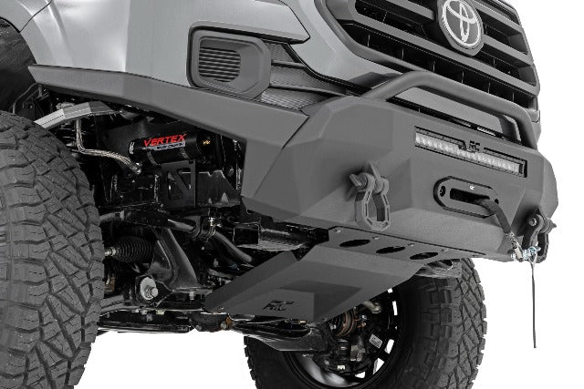 Hybird Bumper W/ Winch Synthetic Rope Toyota Tacoma 4WD 16-23 -4