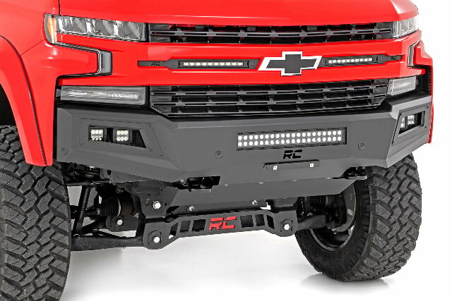 Rough Country Front Bumper Skid Plate Gas Chevy Silverado 1500 19-22 10757A