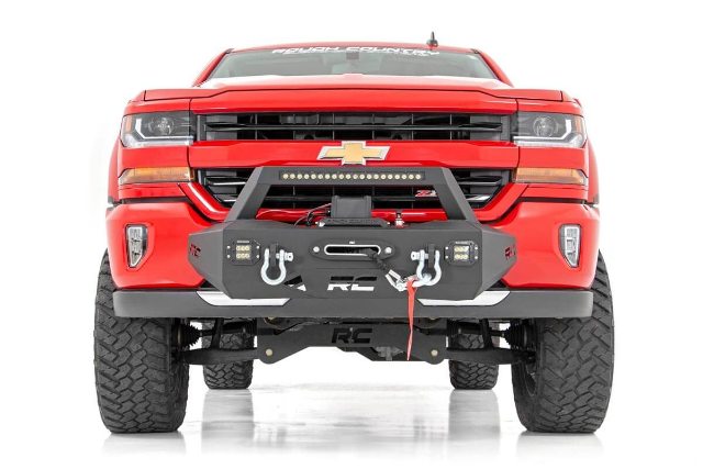 EXO Winch Mount System 07-18 Chevrolet Silverado 1500 -4
