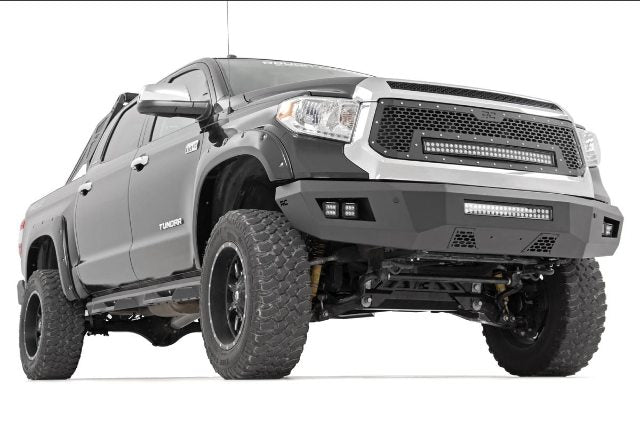Toyota Heavy-Duty Front LED Bumper 14-20 Tundra -4
