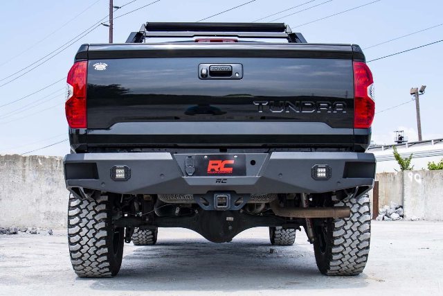 Toyota Heavy-Duty Rear LED Bumper 14-20 Tundra -4