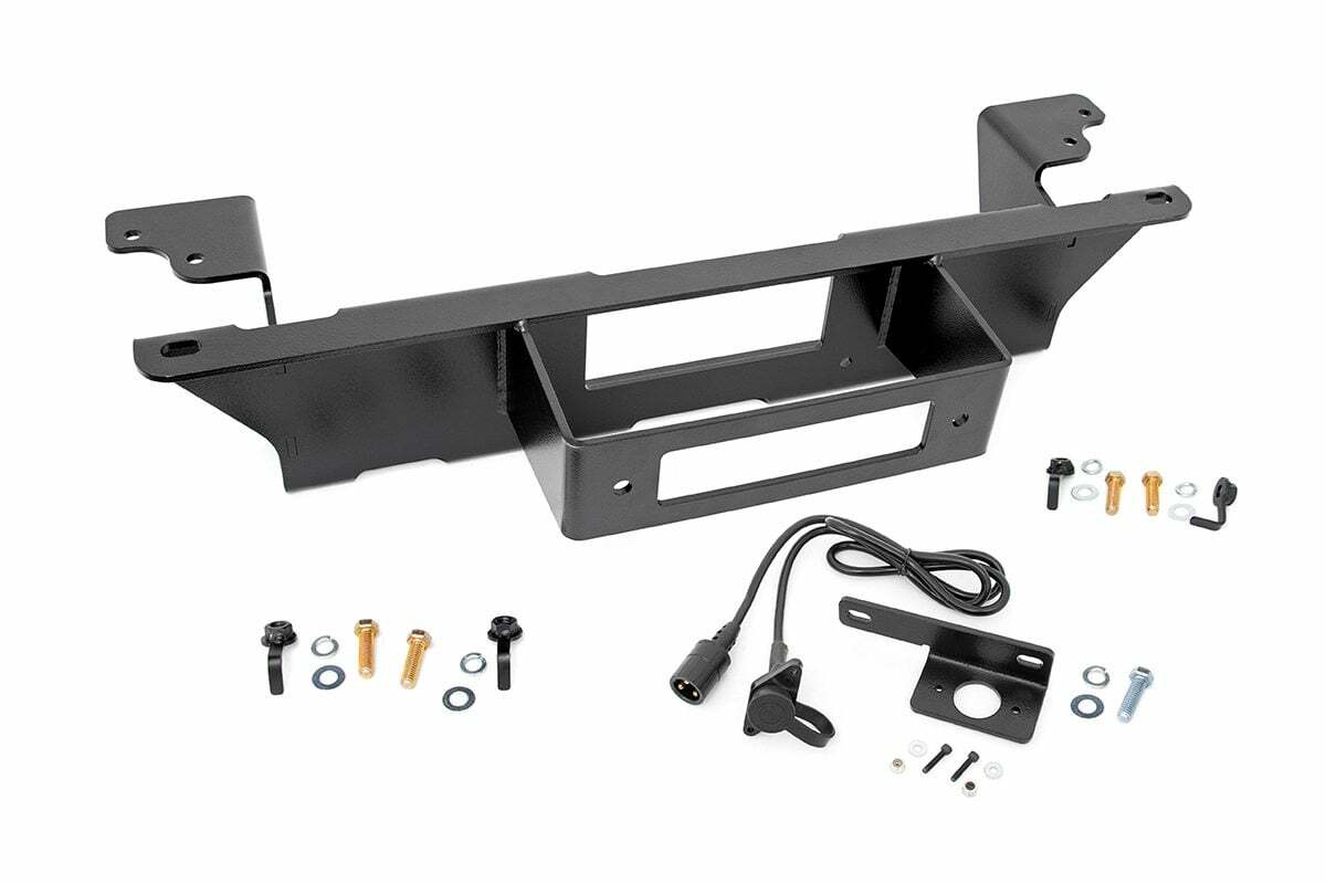 Rough Country GM Hidden Winch Mounting Plate 99-06 1500 PU 11002