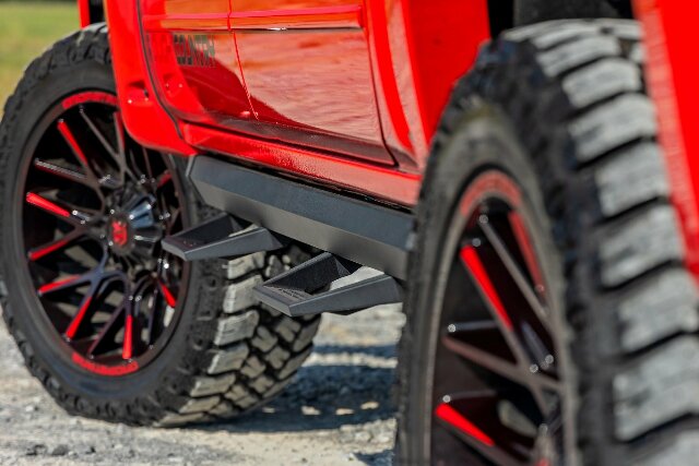 SRL2 Adj Aluminum Step Crew Cab Chevy/GMC 1500/2500HD/3500HD 07-18 -6