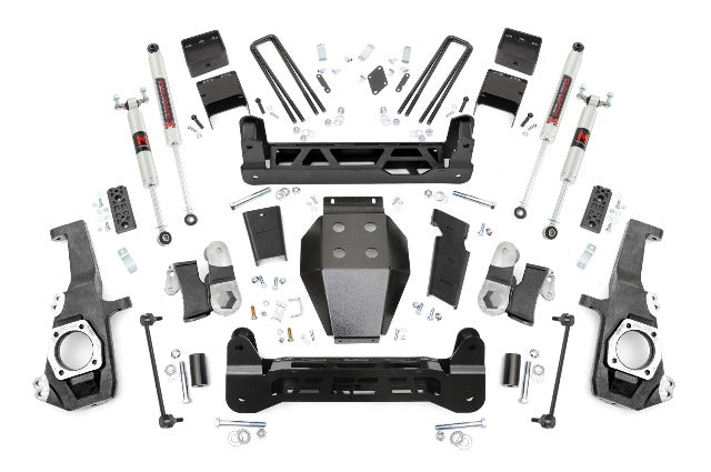 Rough Country 5" Lift Kit NTD M1 w/ Overloads Chevy/GMC 2500/3500HD 20-26 110840