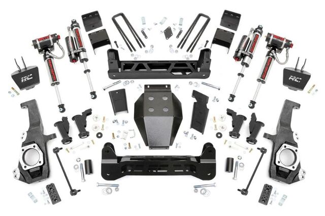 Rough Country 5" Lift Torsion Drop Vertex w/ Overloads GM 2500/3500HD 20-25 111055