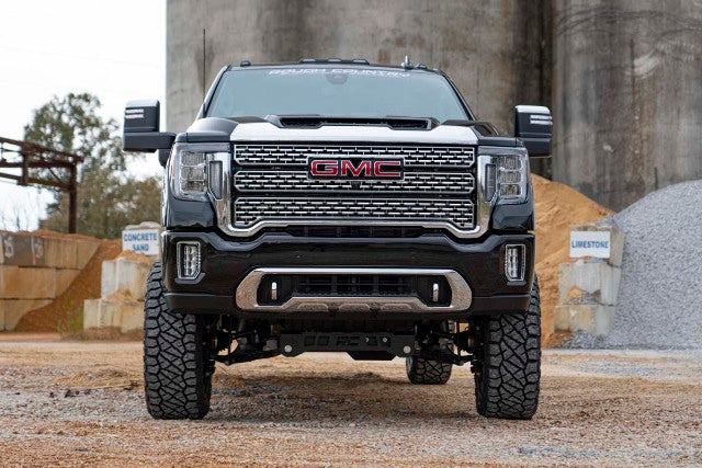 Rough Country 7" Lift Kit NTD V2 w/ Overloads Chevy/GMC 2500/3500HD 20-25 111170