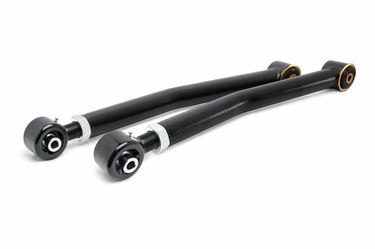 Rough Country Front Lower Adjustable Ctrl Arms for Wrangler JK 2007-2018