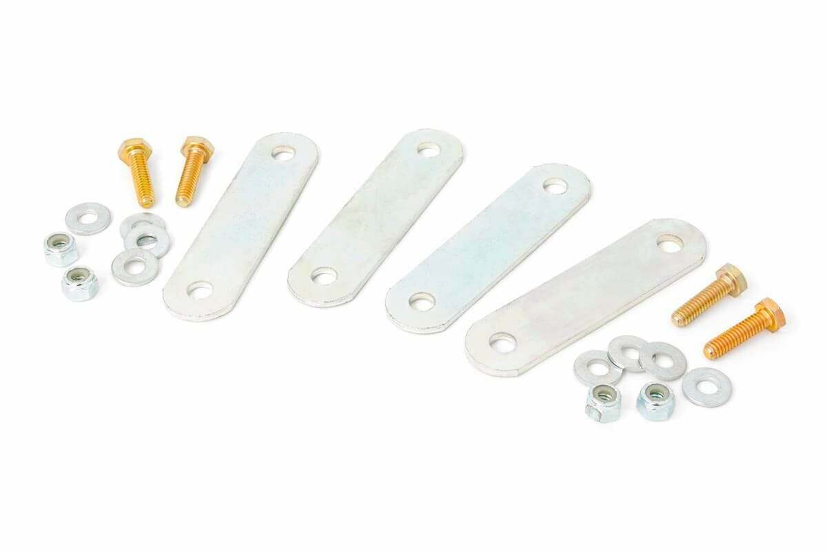 F & R Brake Line Relocation Brackets 07-18 Wrangler JK