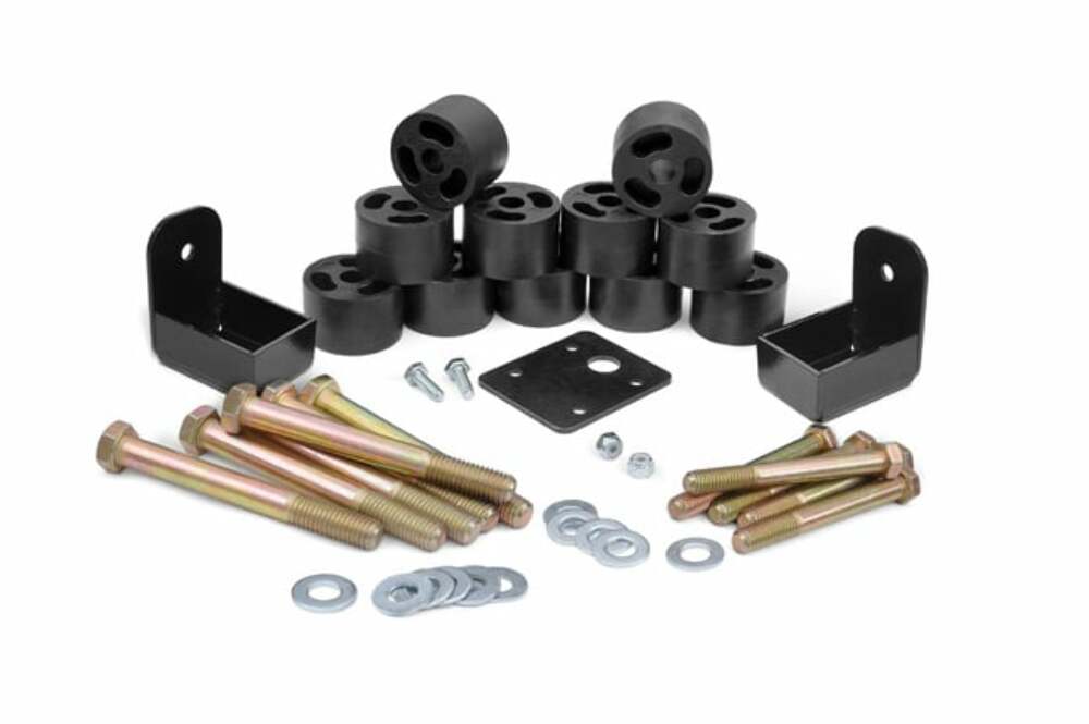 Rough Country 1 1/4" Body Lift Kit For Jeep Wrangler TJ 1997-2006 -1