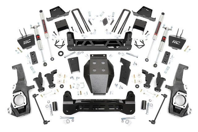 Rough Country 7" Lift Kit Torsion Drop M1 Chevy/GMC 2500HD 20-25 11770