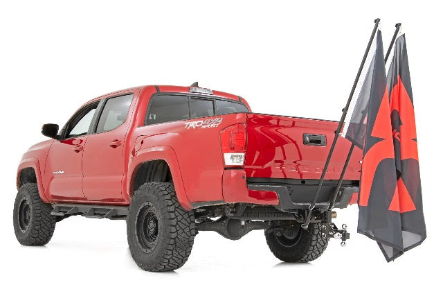 American Patriot Universal 2" Hitch Dual Flag Pole Holder 117500