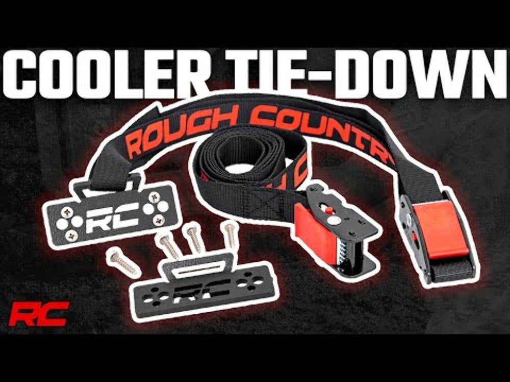 Rough Country HD Cooler Tie-Down Strap Kit - 117710