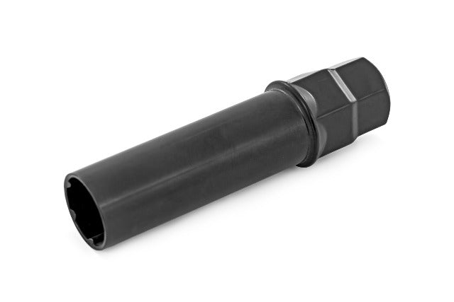 M12 x 1.5 Lug Nut Set of 24 Black Closed End Extended Thread 121524BLET