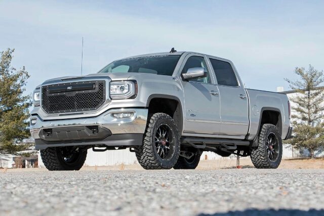 Rough Country 3.5" Lift Kit Cast Steel LCA FR M1 Chevy/GMC 1500 14-18 12440