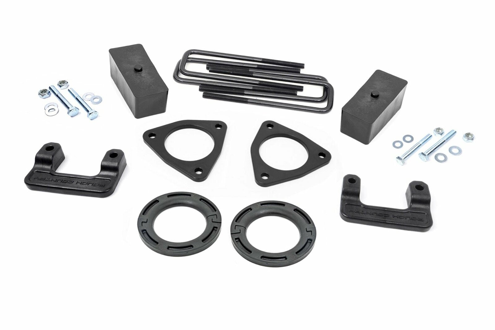 Rough Country 2.5in GM Leveling Lift Kit 16-18 1500 PU Stamped Steel 1312