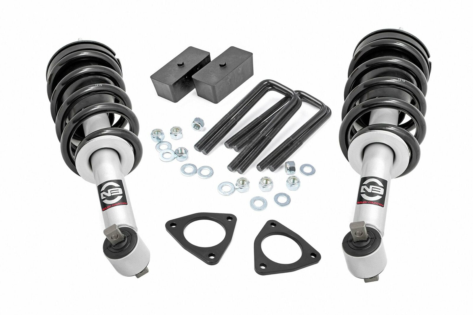 2.5" GM Leveling Lift Kit N3 Struts 07-18 1500 Cast Steel or Alum