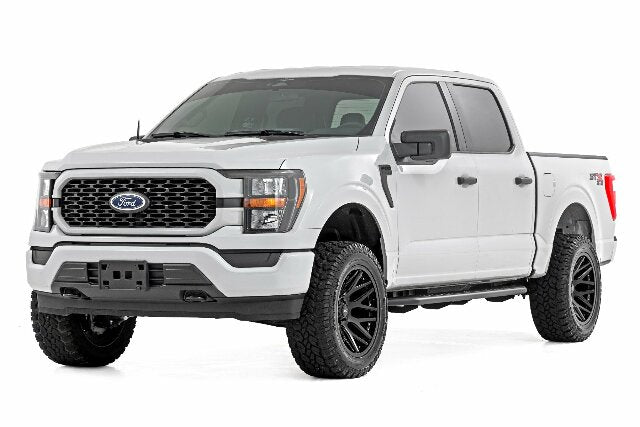 OV2 Running Boards Side Steps Crew Cab Ford 150 15-24 14011