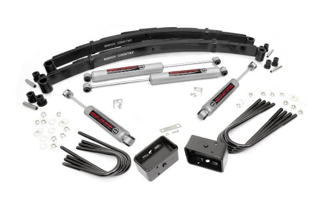 Rough Country 4in Suspension Lift Kit Chevy/GMC Half Ton 4wd 77-91 145.20