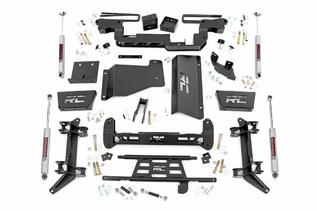 Rough Country 6in GM Suspension Lift Kit 88-00 K2500/3500 PU 4wd 16130