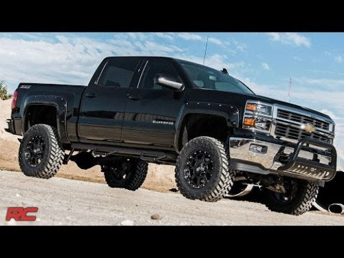 Rough Country 7in GM Lift Kit Vertex 14-18 1500 PU 4wd Aluminum/Stamped Steel 17450