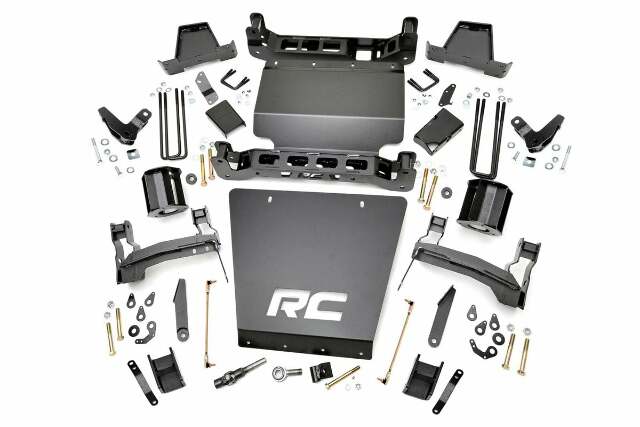 Rough Country 7in GMC Lift Kit 14-18 1500 Denali PU 4wd w/MagneRide Steel 17800