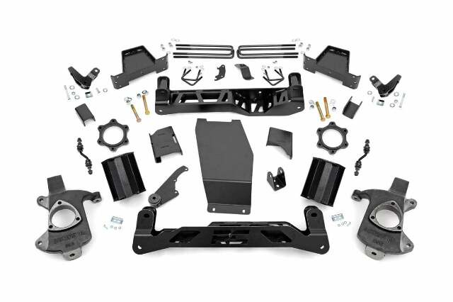 Rough Country 7in GMC Lift Kit 14-16 1500 Denali PU 4wd w/MagneRide Aluminum 18102