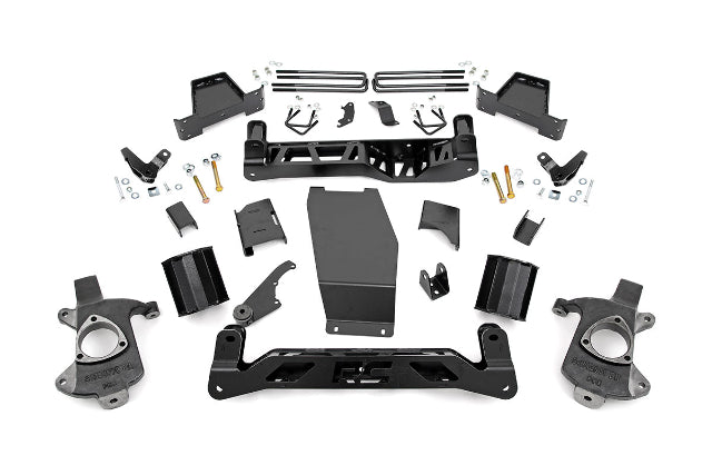 Rough Country 6in GMC Lift Kit 14-18 1500 Denali PU 4wd w/MagneRide Cast Steel 18400