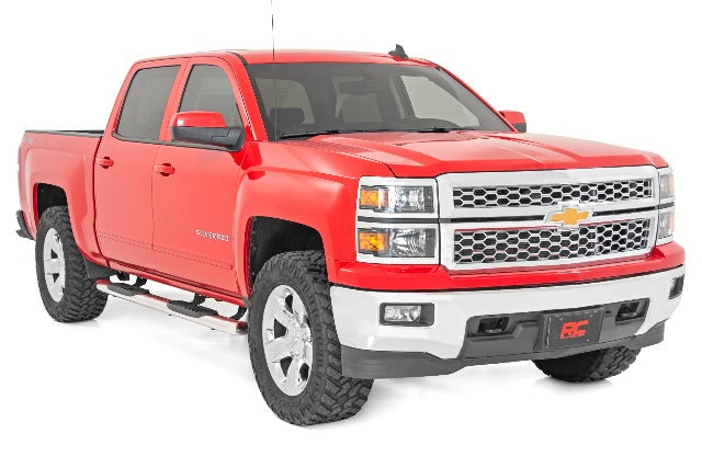 GM SS Oval Nerf Bars 07-18 GM 1500 07-19 2500HD/3500 HD 19 21001S