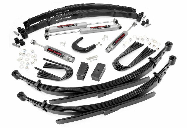 Rough Country 6in GM Suspension Lift Kit System 56in Rear Springs 21530