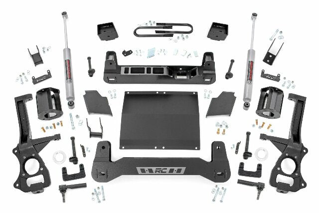 6" Lift Kit Rr Composite Spring Chevy Silverado 1500 Diesel 19-23