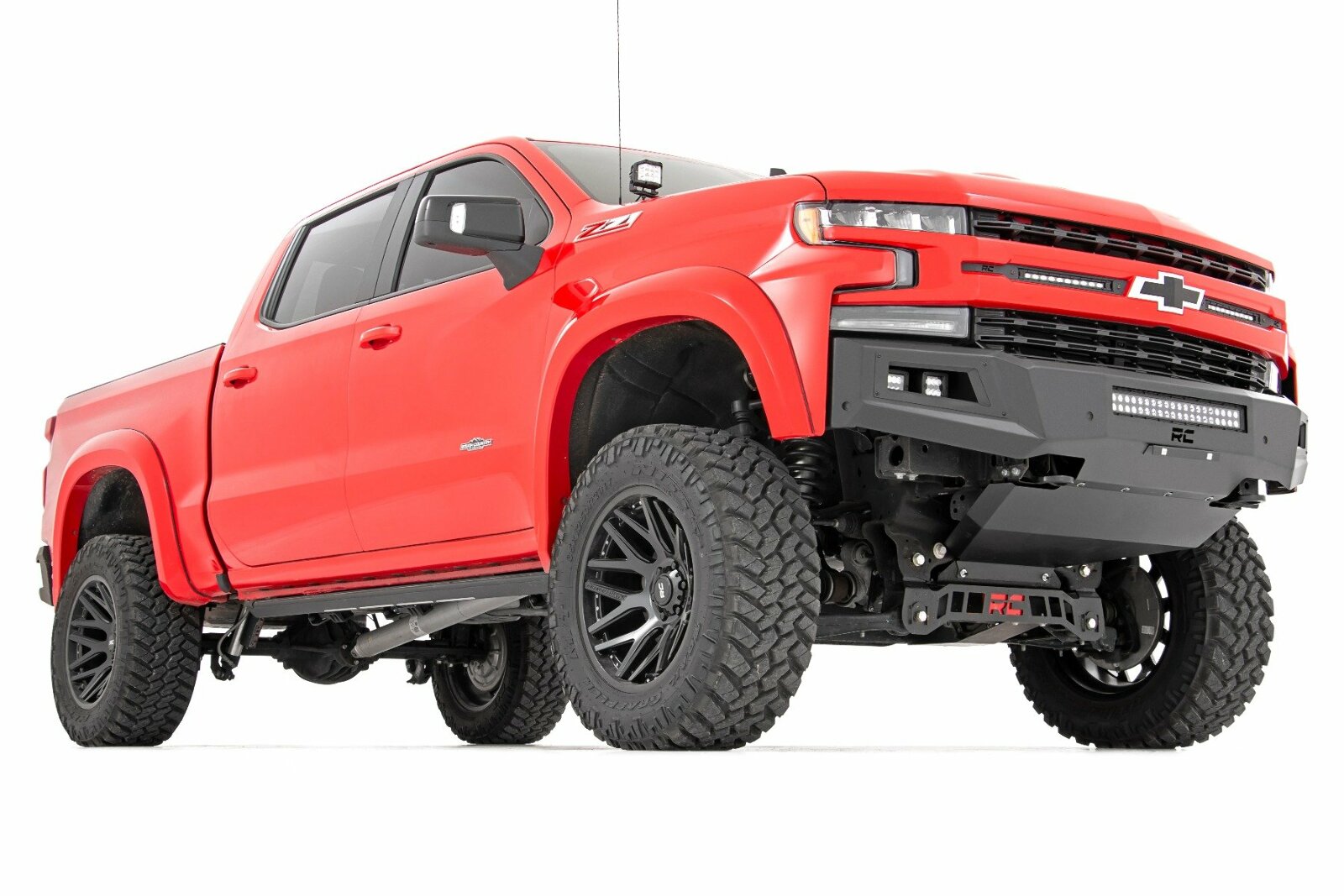 6" Lift Kit Rr Composite Spring Chevy Silverado 1500 Diesel 19-23 -3