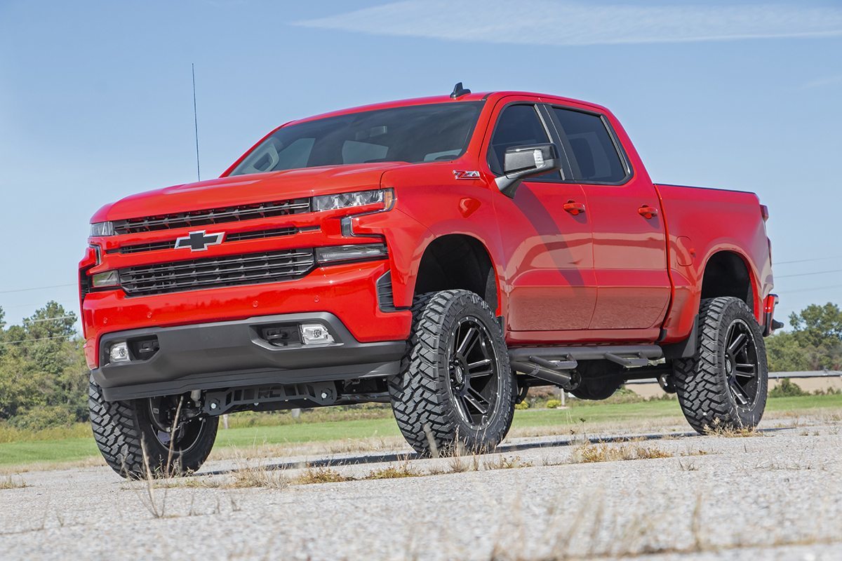 Rough Country 6" Suspension Lift Kit Coilovers/V2 Shock 19-20 Chevy 1500 4/2WD -3