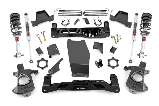 Rough Country 6 Inch Lift Kit Cast Steel M1 Struts/M1 Chevy/GMC 1500 14-18 22641