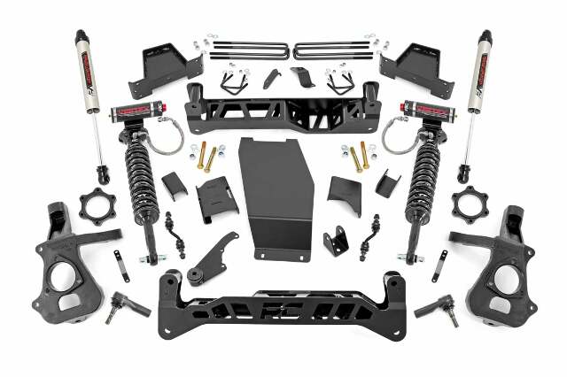 Rough Country 7in GM Lift Kit Vertex & V2 14-18 1500 PU 4wd Cast Steel 22857
