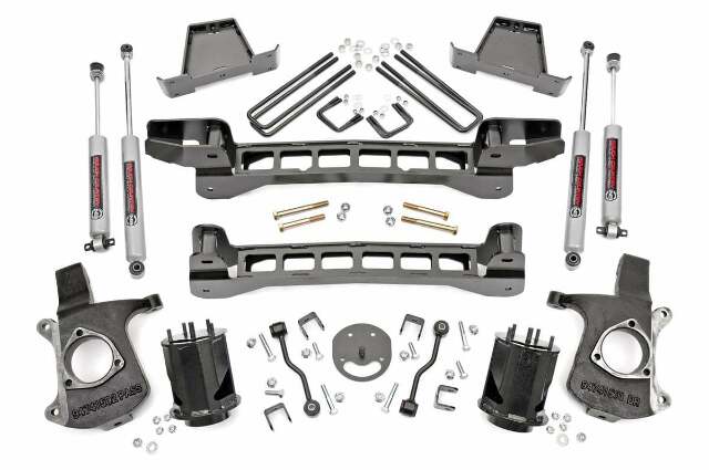 Rough Country Chevy GMC 1500 Pickup 6" Susp Lift Kit w/N2.0 Shocks 99-06 2WD 23420