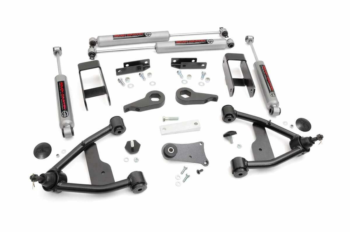 Rough Country Chevy S10 Blazer 2.5" Suspension Lift Kit 82-04 -1