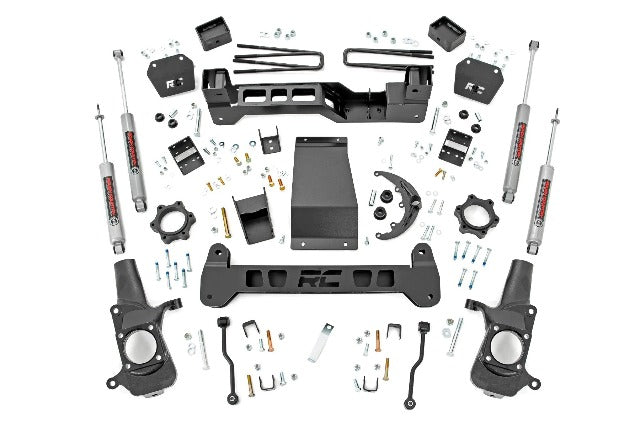 Rough Country 6in GM Suspension Lift Kit 01-06 1500HD 4WD -1
