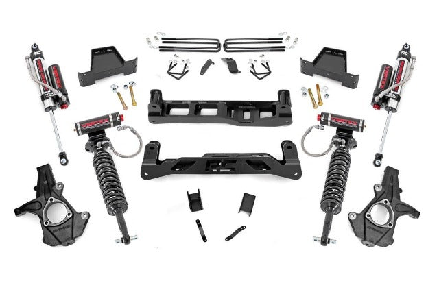 Rough Country 7.5in GM Suspension Lift Kit w/Vertex Shocks 07-13 1500 PU 26350
