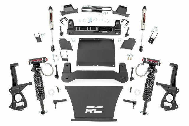 Rough Country 4" GM Suspension Lift Kit Vertex/V2 19-20 1500 Trailbos/AT4 PU 4wd 27557