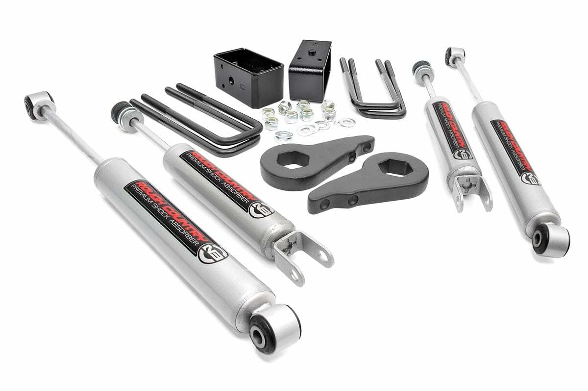 Rough Country 1.5-2" Lift Kit N3 Shocks Chevy/GMC 1500 99-06 & Classic 28330